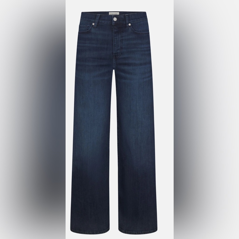 Frame Le Slim Palazzo Jeans Dark Blue Flare Jeans ‘Guilty’ size 25